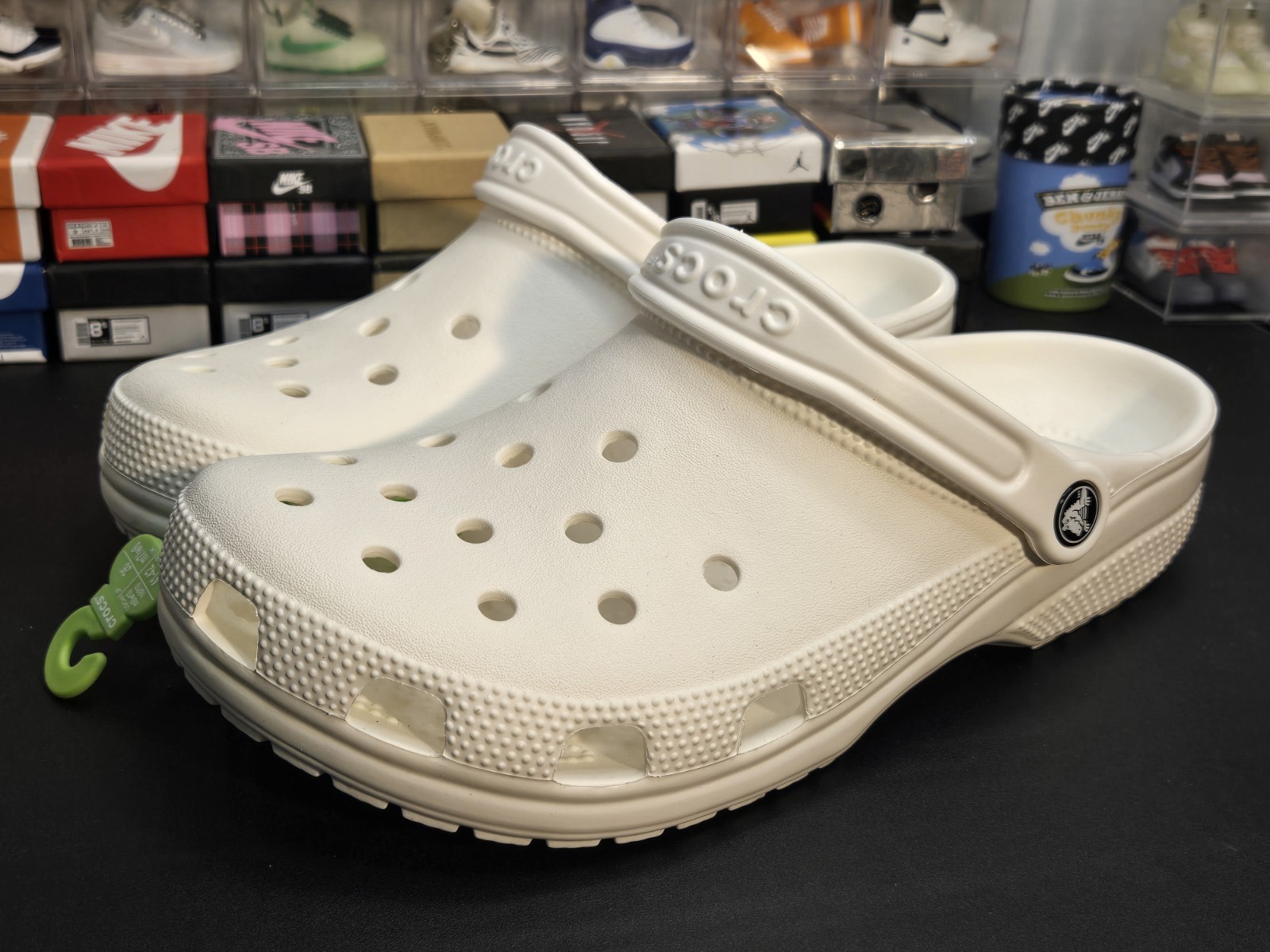 Crocs Unisex White Clogs 10001. Brand New No Box Size 8m 10w Perfect For Summer