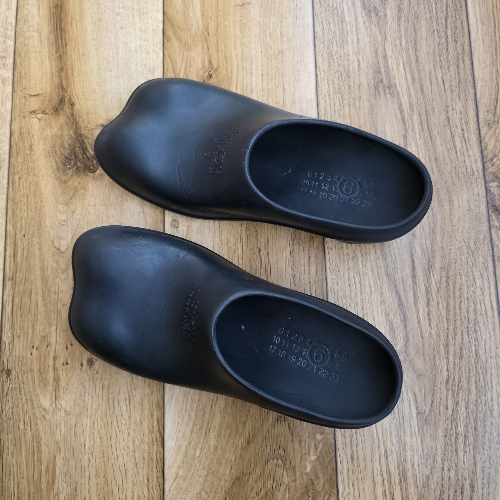 MAISON MARGIELA MM6 ANATOMIC EVA CLOGS EXTRALIGHT SIZE 39/40 EU, 9 US, 6.5 UK