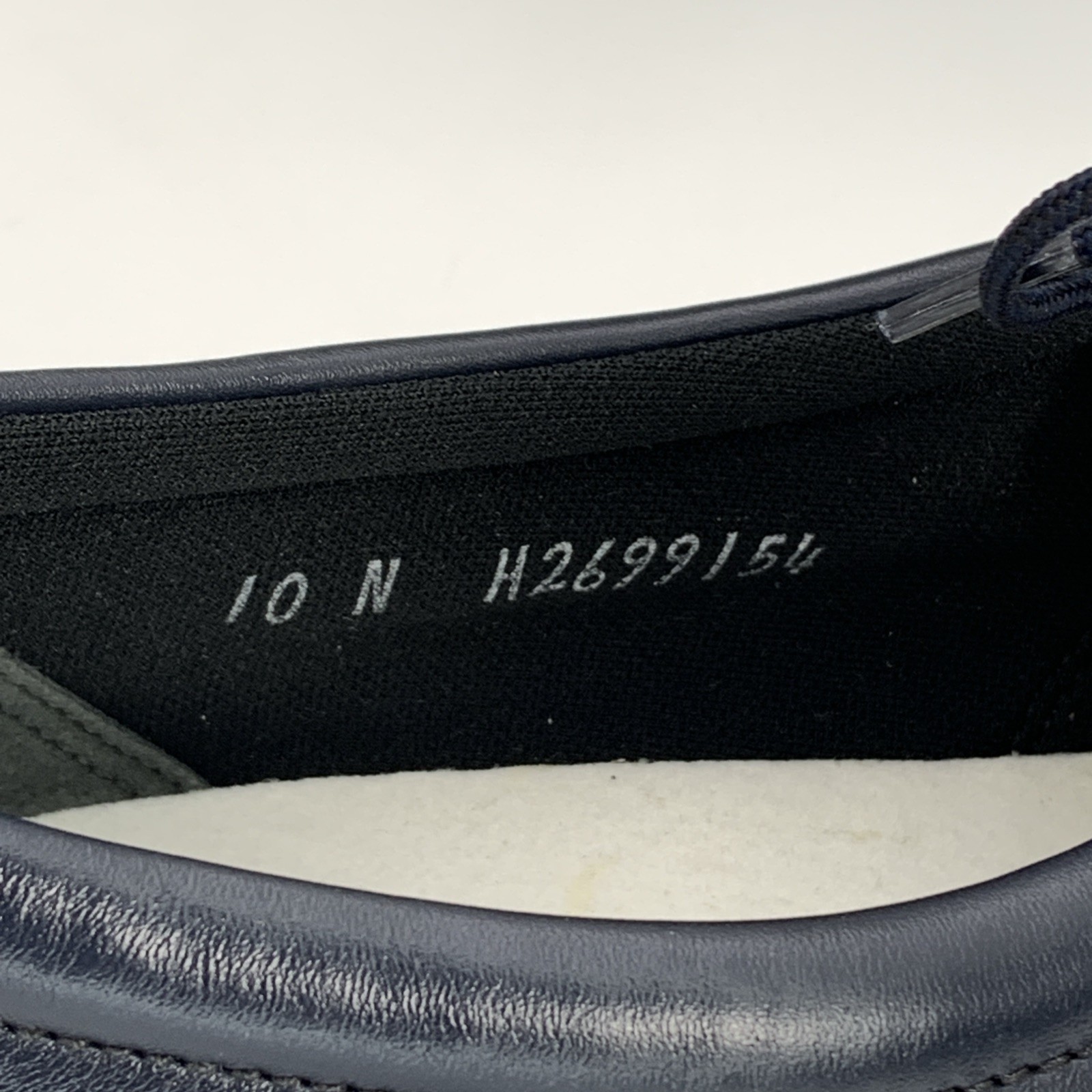 SAS Whisper Women’s 10N Navy Leather Lace-Up Shoes Tripad Comfort No Insoles New