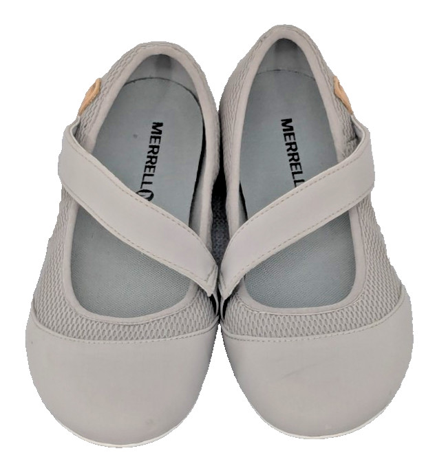MERRELL Womens Mesh Shoes SIZE 5.5 Gray 2270196 Mary Jane Lightweight Great