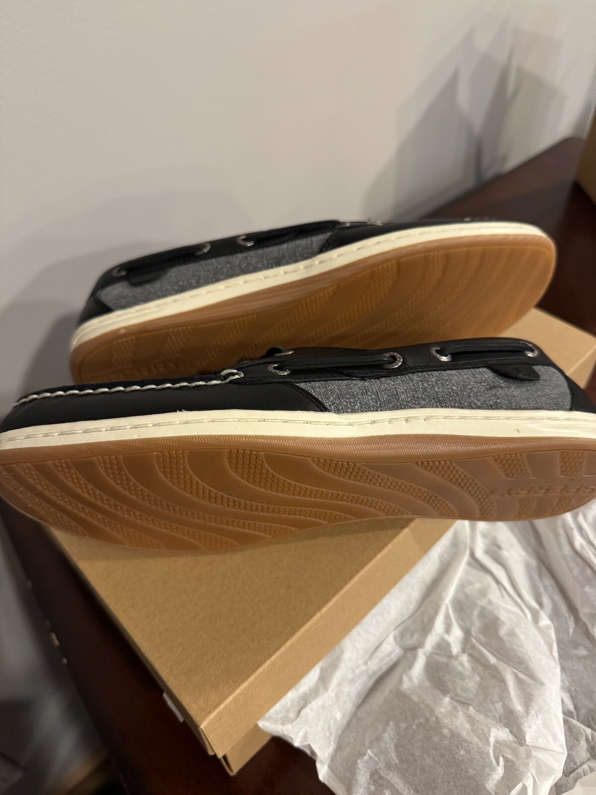 Women’s Sperry Koifish Subtle Stripe Loafers – 9.5M