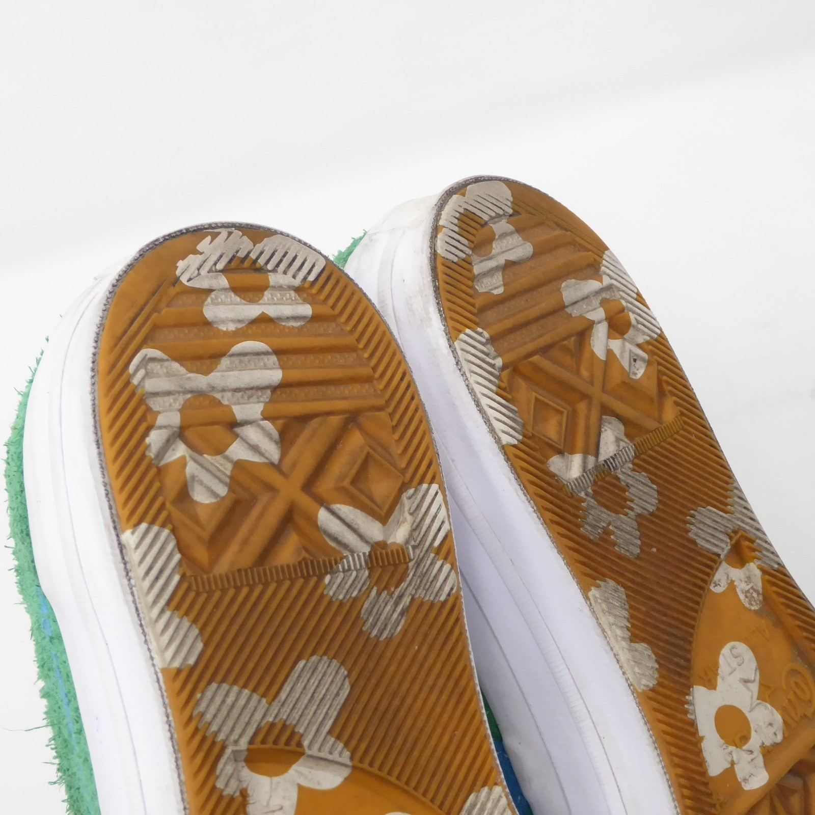 Converse Golf Le Fleur One Star Sneakers Shoes Suede Green Womens 9.5 Low Top