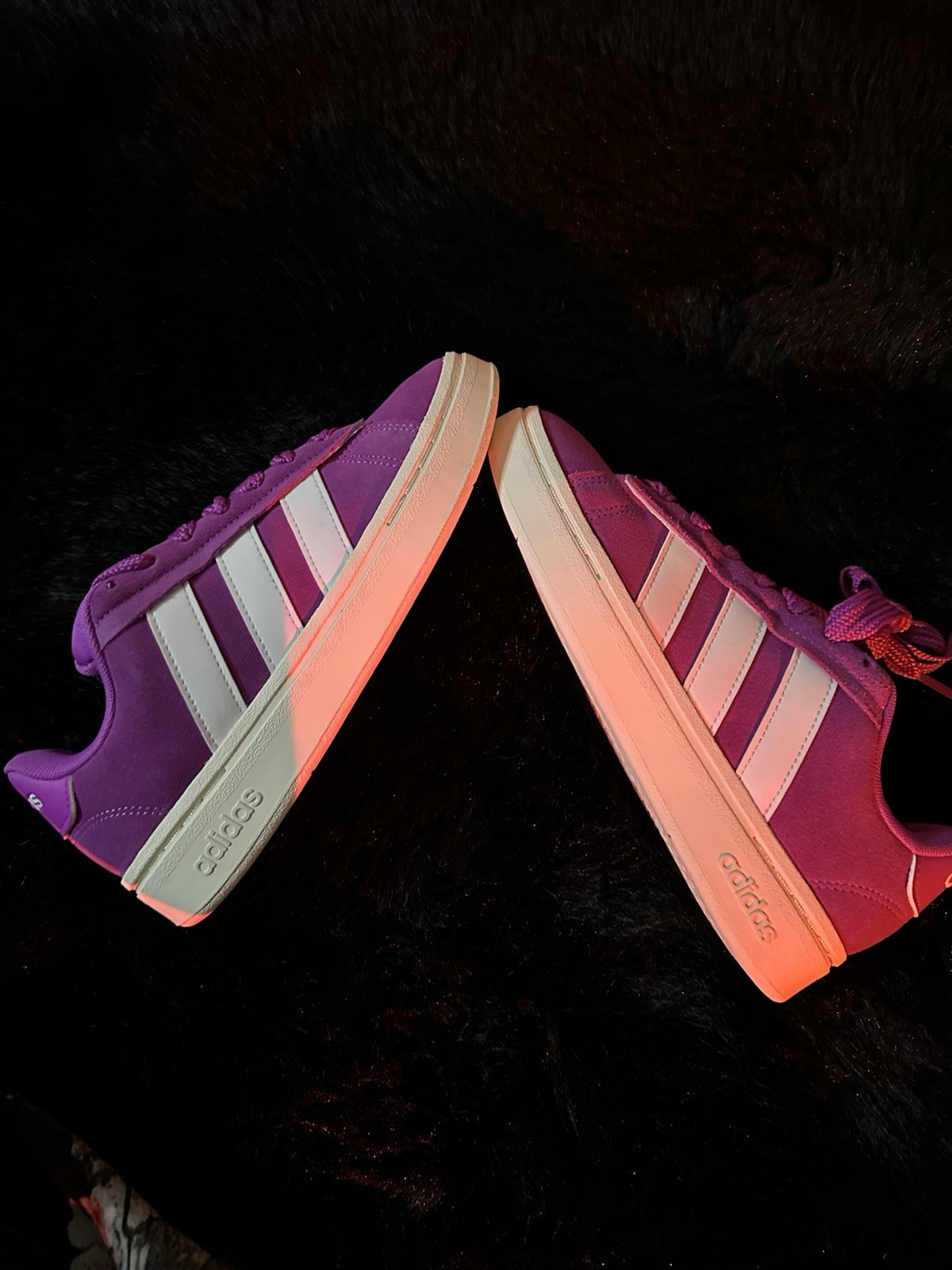 Adidas Grand Court Alpha 00s Purple Size 6.5W Brand New With Box