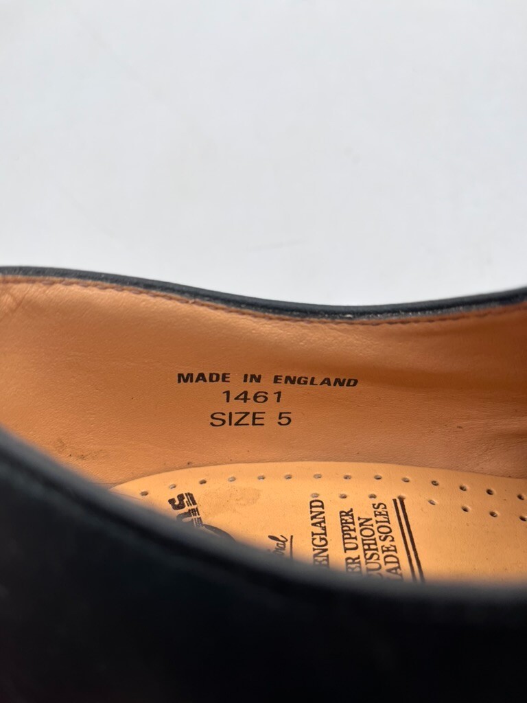 Dr Martens Women’sBlack Smooth Leather Oxford #1461 Shoes Sz 5 no box NWT