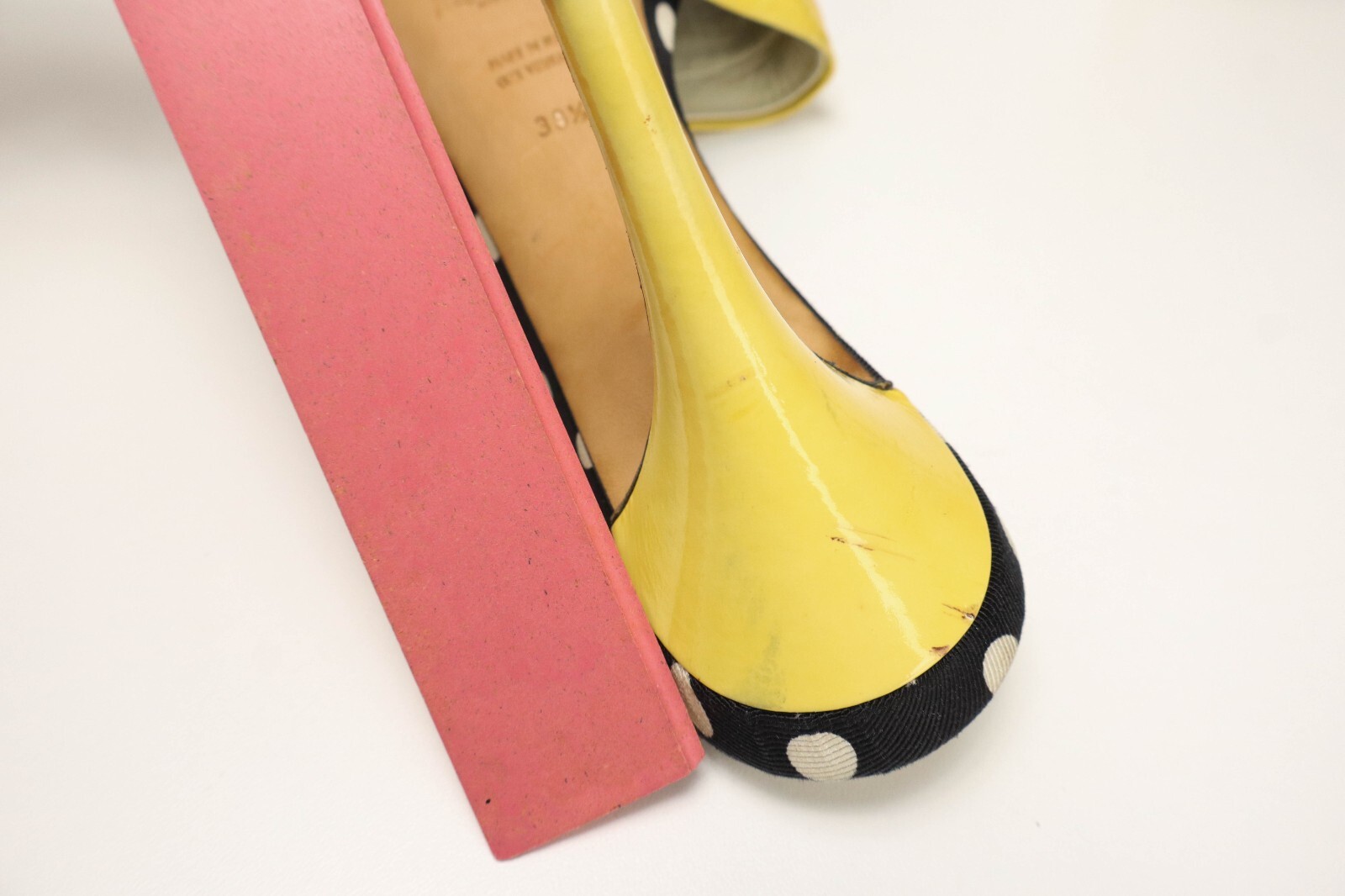 Yves Saint Laurent Shoes Womens (EU) 38.5 High Heels Slip On Slippers Leather