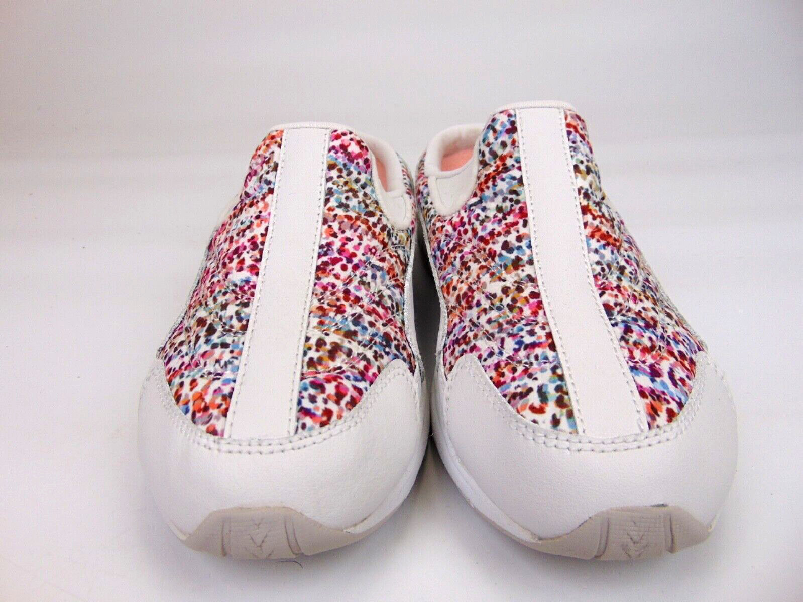 Easy Spirit Women’s Traveltime Classic Slip On Mules Size 5.5 M, White/Multi