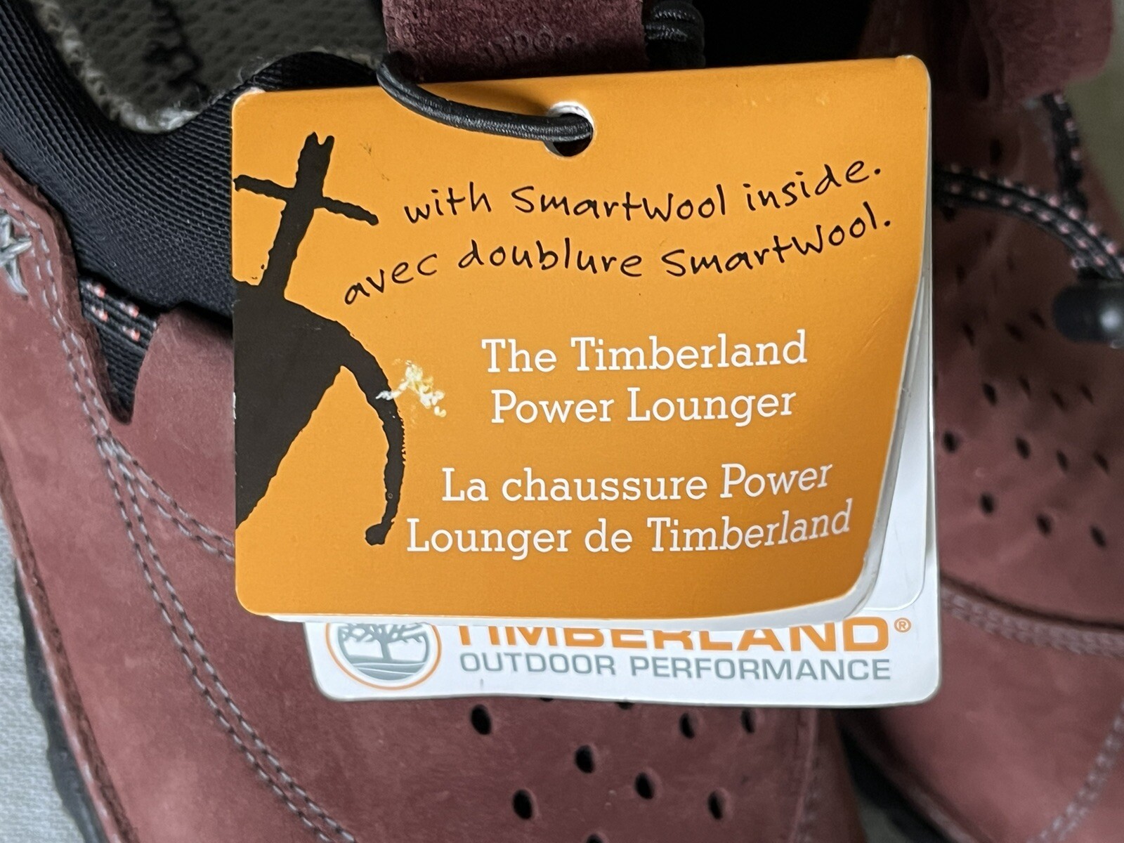 Timberland Smartwool NWT Power Lounger Suede Mens Shoes Size 6 M