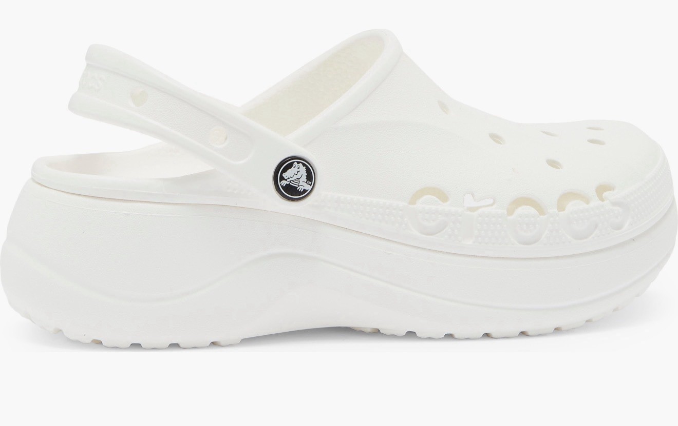 Crocs Baya Platform Women’s White Clog Mules!!(Size 7)”NWT’s