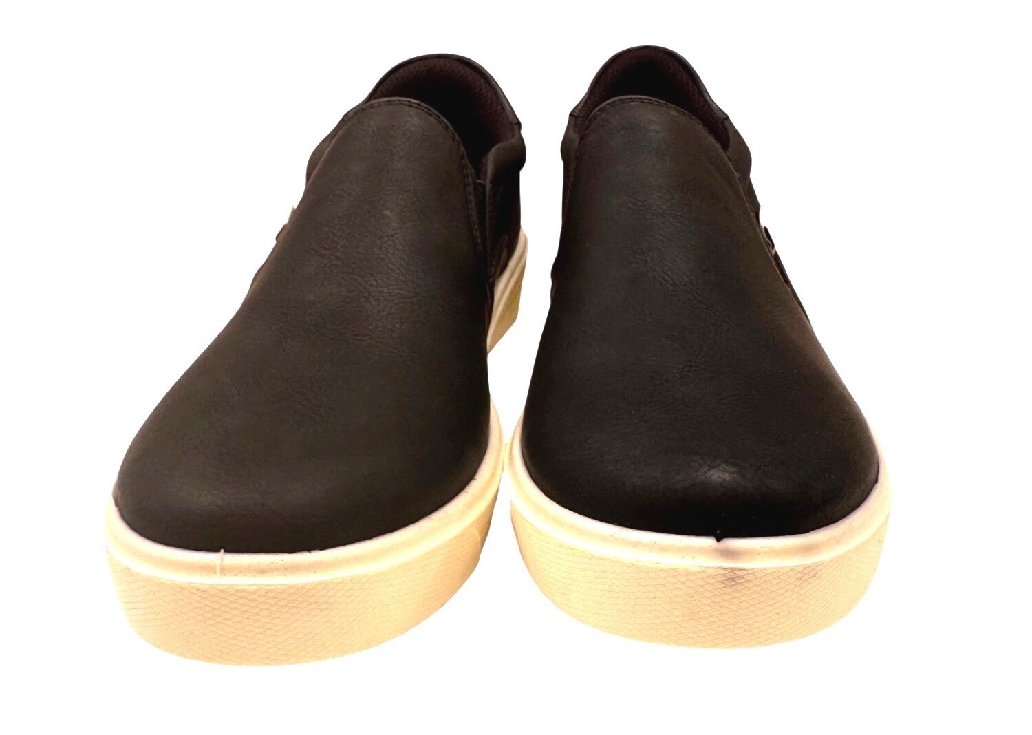 Ryka Viv Slip On Black Size 7.5 W Wide EU 38 Man Made Upper NWB