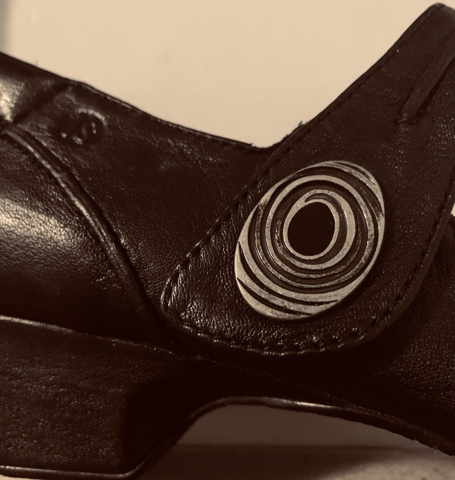 Josef Seibel EU 41 US 10 – 10.5 Med Black Leather Mary Janes Comfort Flat Shoes