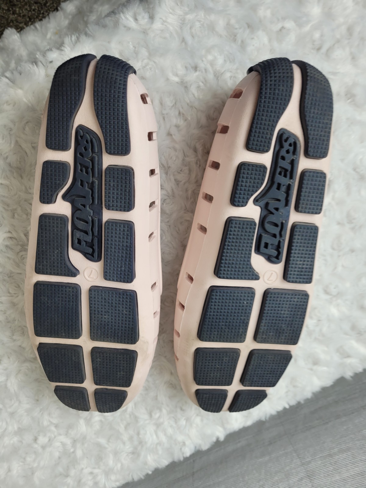 Floafers Posh Driver Shoes Womens US 7 Pink Water Safe Beachwear Comfort Slip On