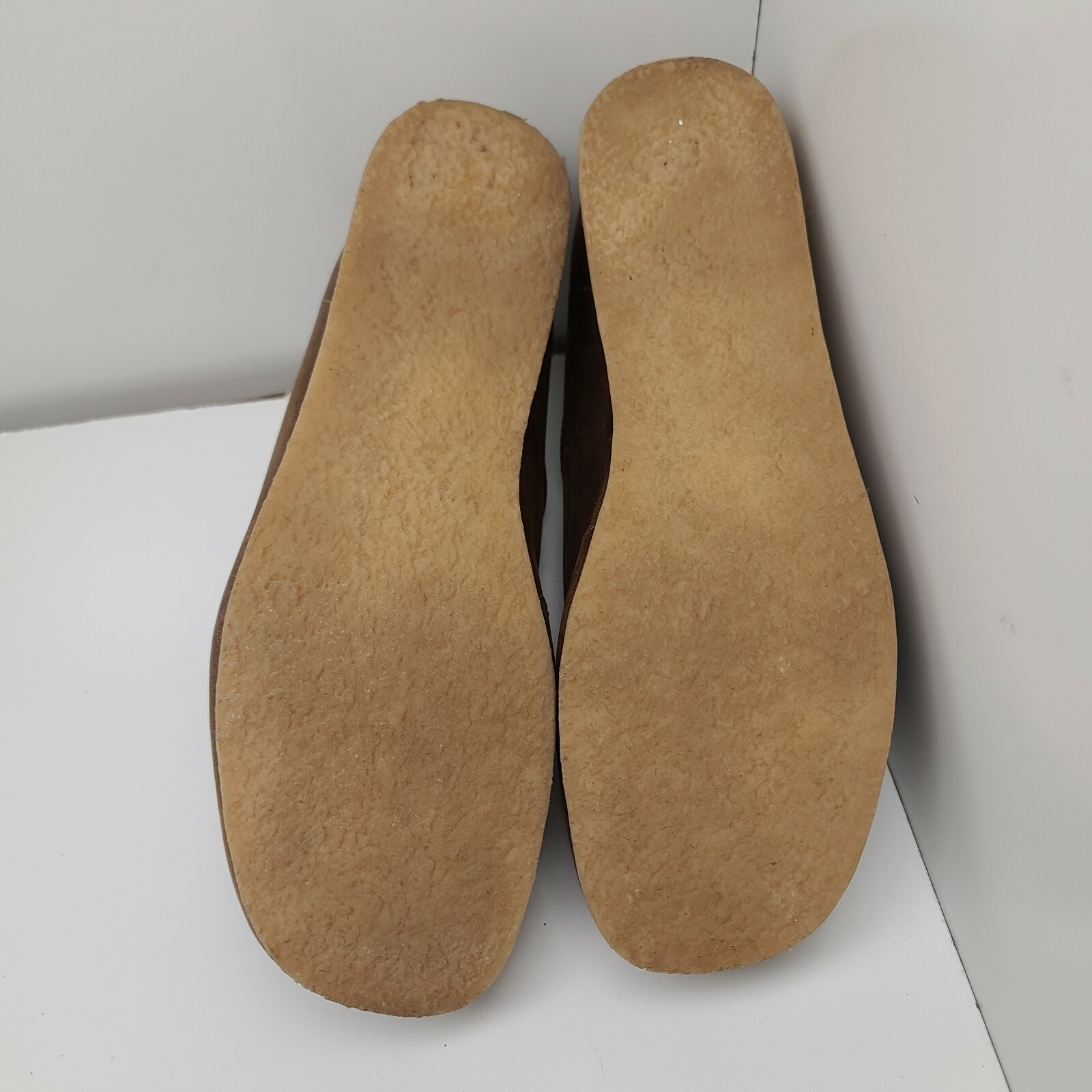 Clarks Trade Wind Women Size 8 M Leather Brown Crepe Sole Walking Desert