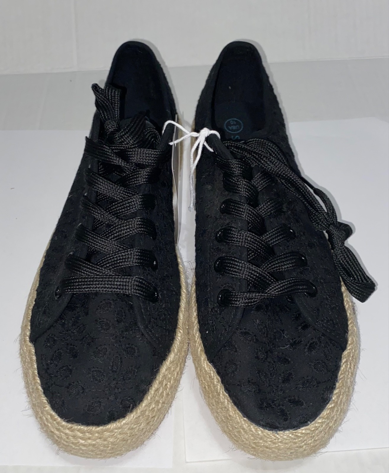 NIB – Women’s – Serra Espadrille Sneaker Shoes – Size 10 – Black