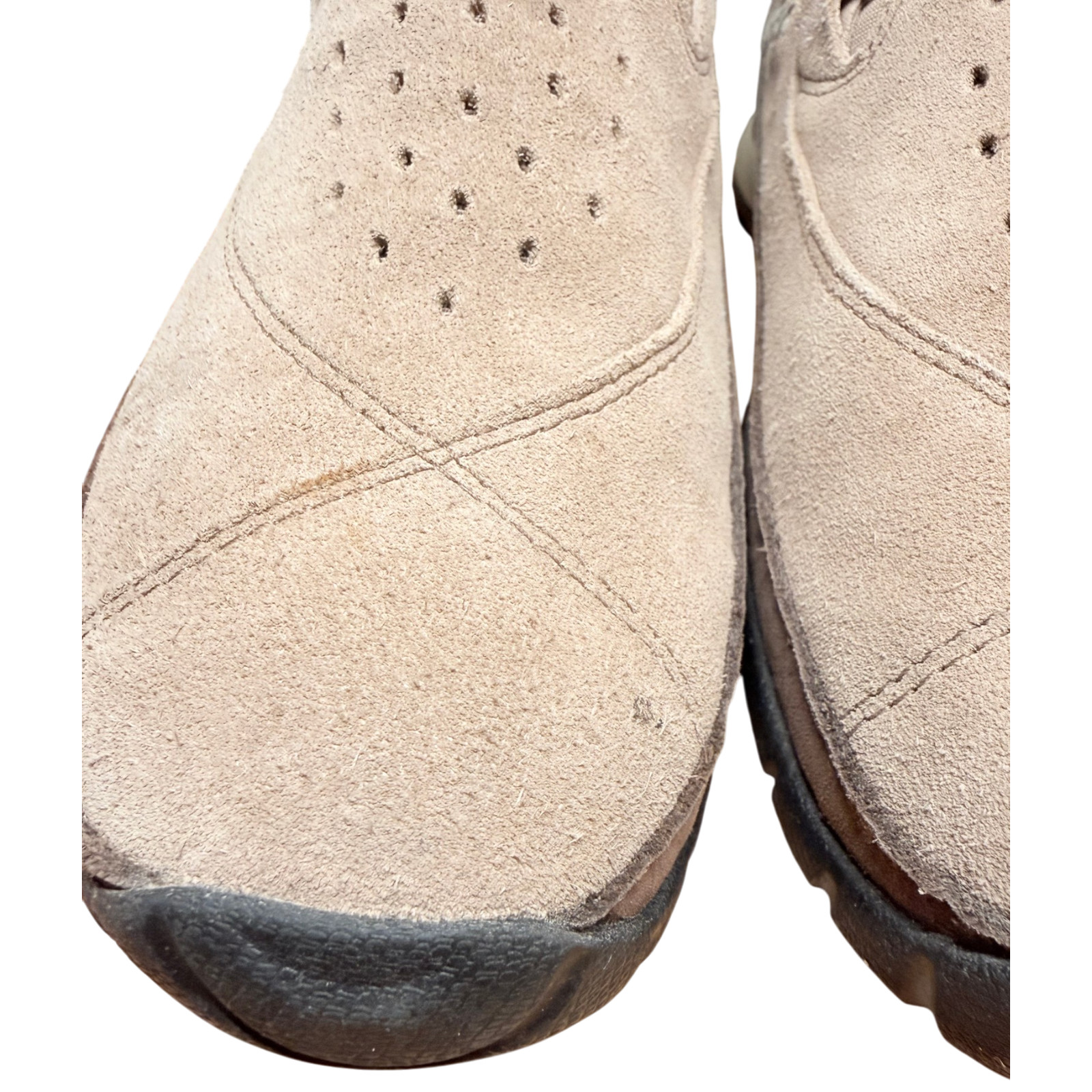 TIMBERLAND X Smartwool Power Lounger Women’s 9 Brown Suede Slip On Casual Shoes