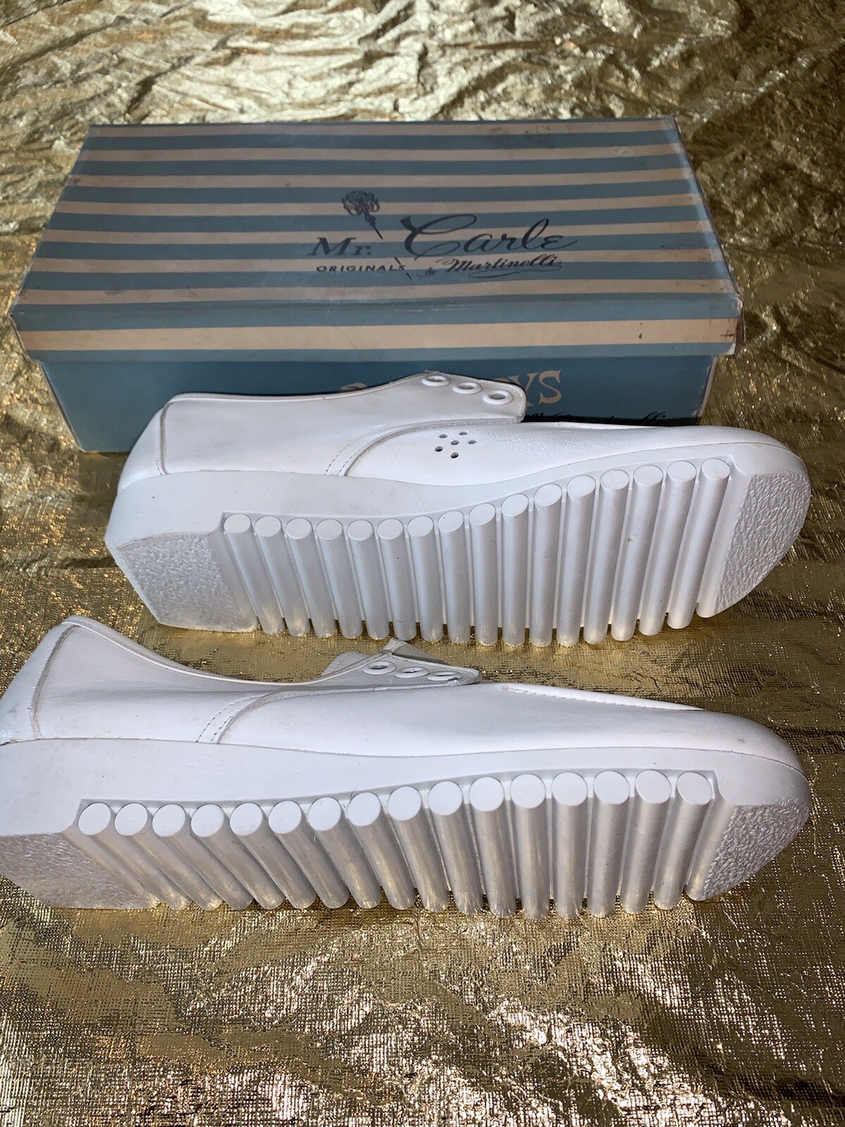 Nurse Mates Kook-Aire Cushion Shoes White Vintage Shoes Size 9 S New NWB (2)