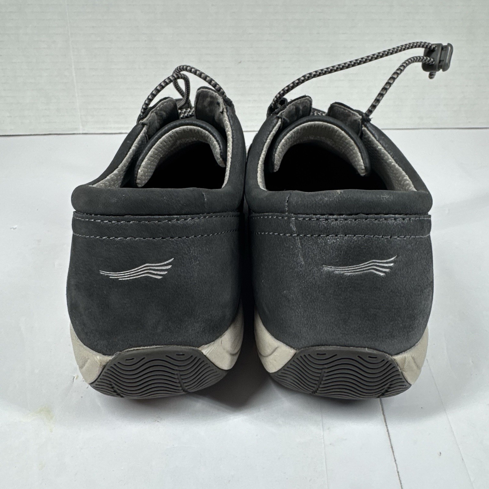 Dansko Shoes Womens 39W Honor Sporty Drawstring Low Top Sneakers Metallic Gray