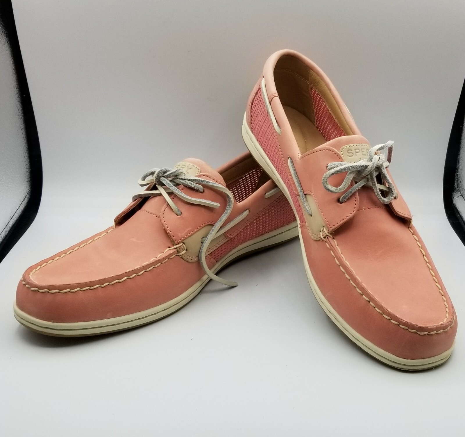 Sperry Koifish Mesh Boat Shoe Pink Women’s Red Size 12 M