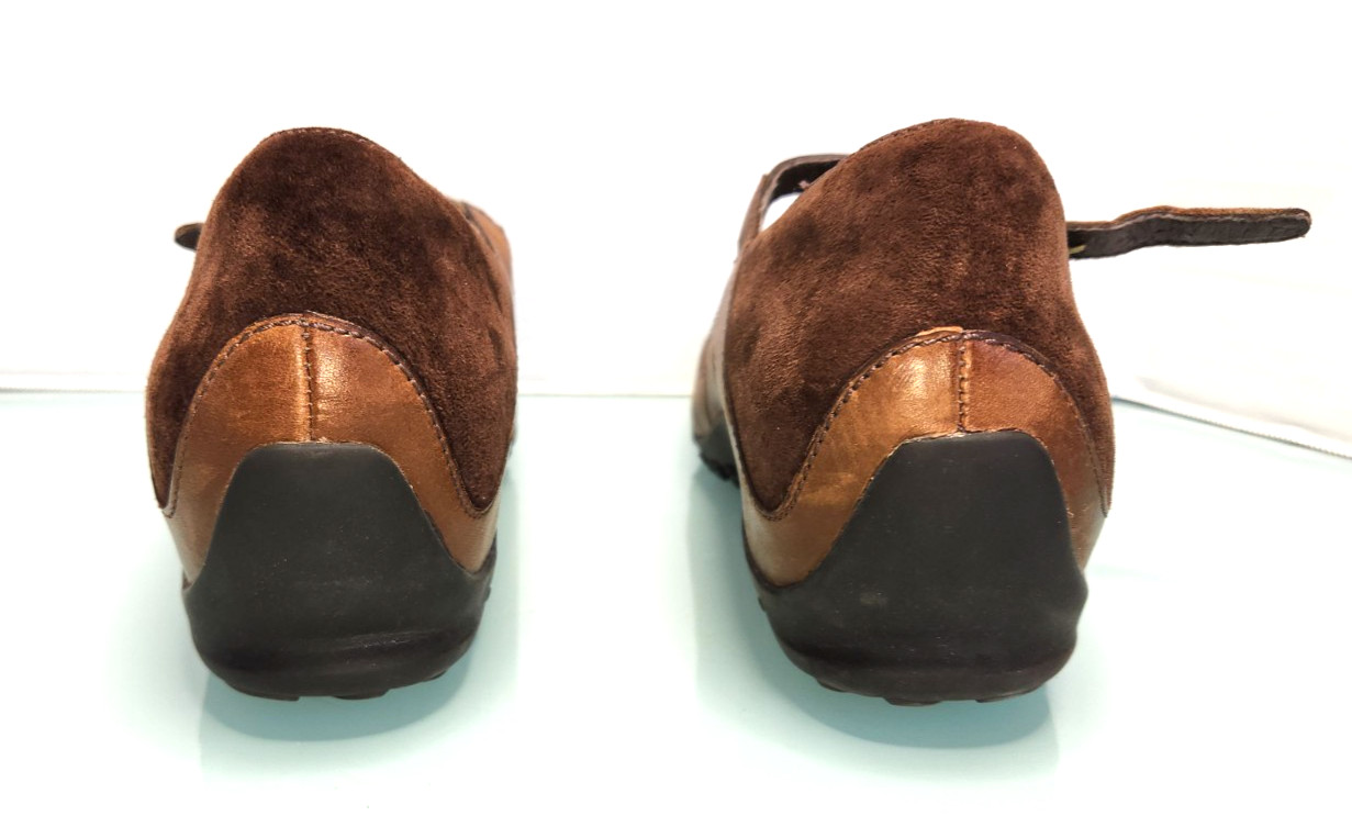 Merrell Plaza Saddle women’s Mary Jane brown combo leather comfort shoes new 11