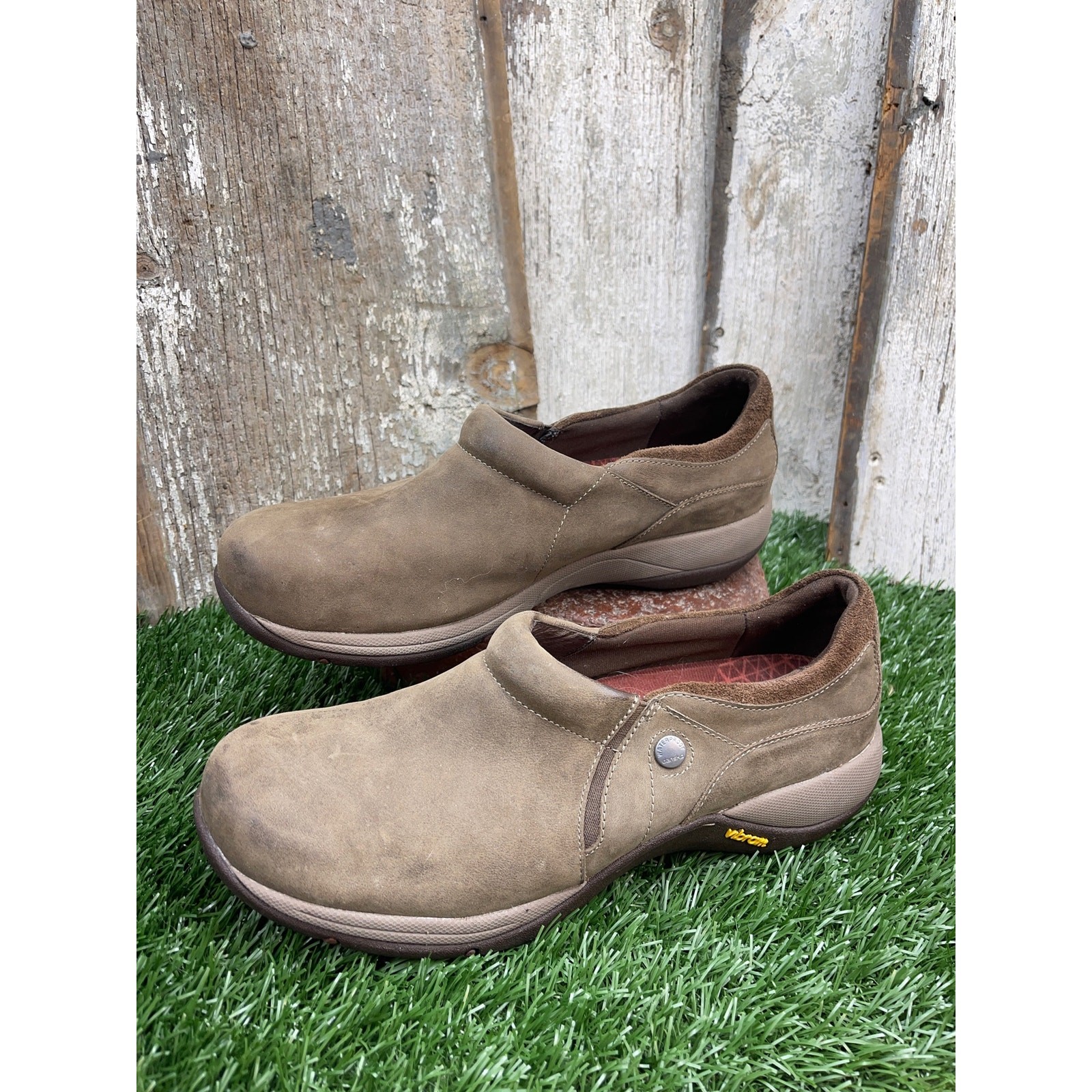 Dansko Patti Taupe Casual Slip On Shoes Women’s 41 US 10.5-11