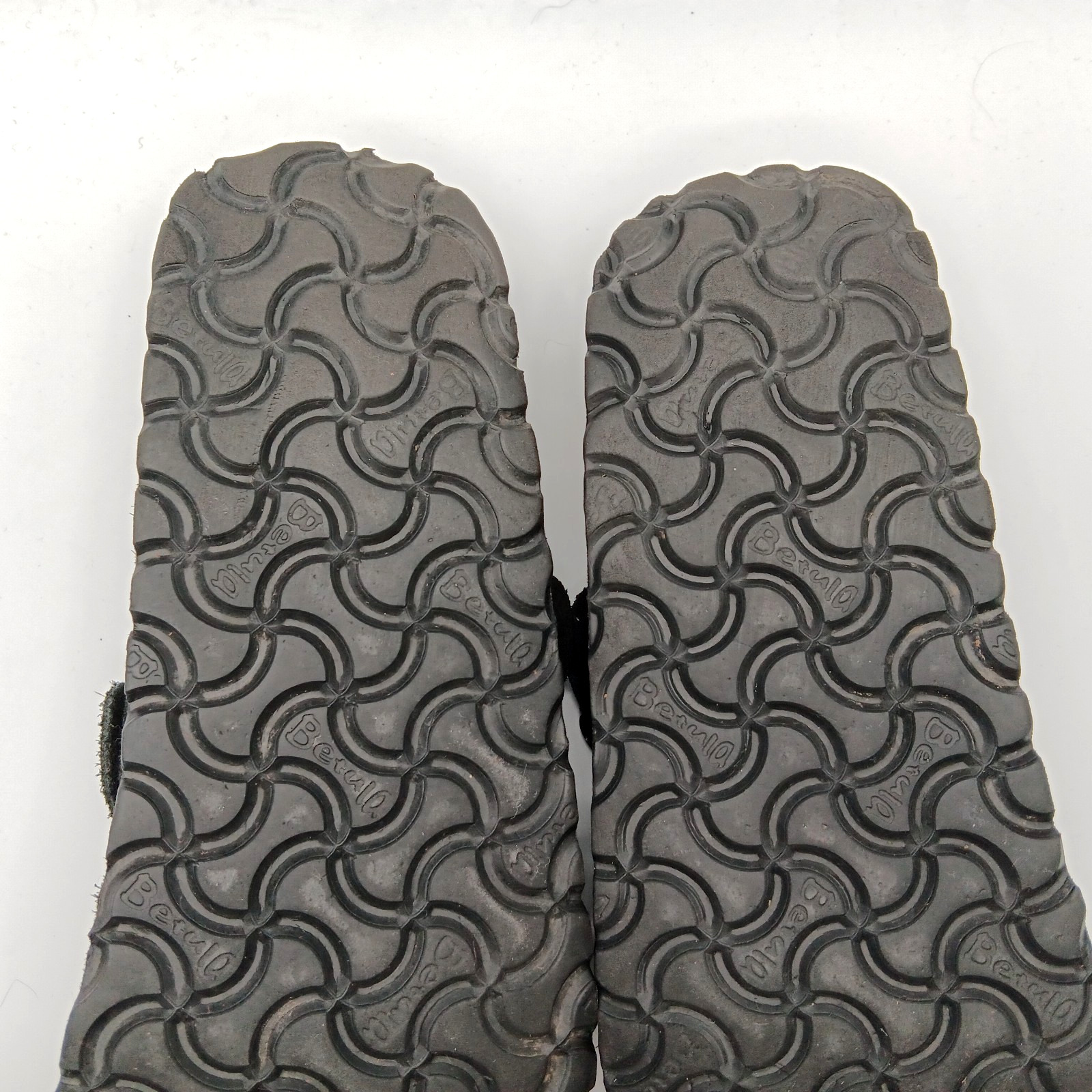 Betula by Birkenstock Boston Black Suede Clogs Sandals Size EU 41 10 US