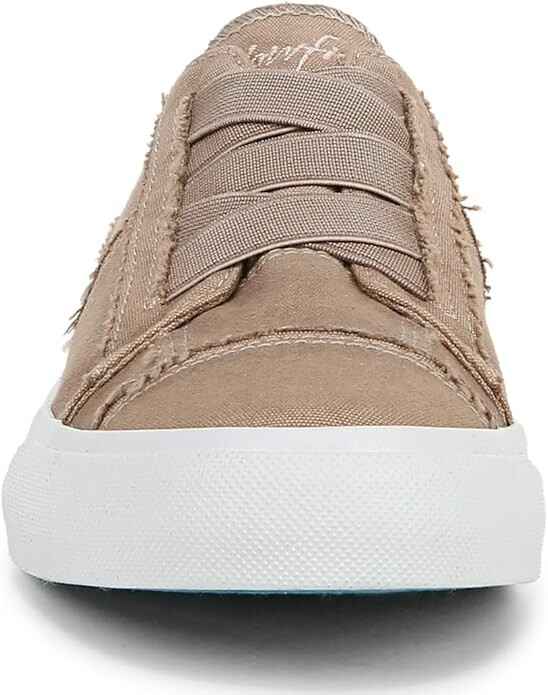 Blowfish Malibu Womens Marley Slip On Sneaker Taupe Size 8 New