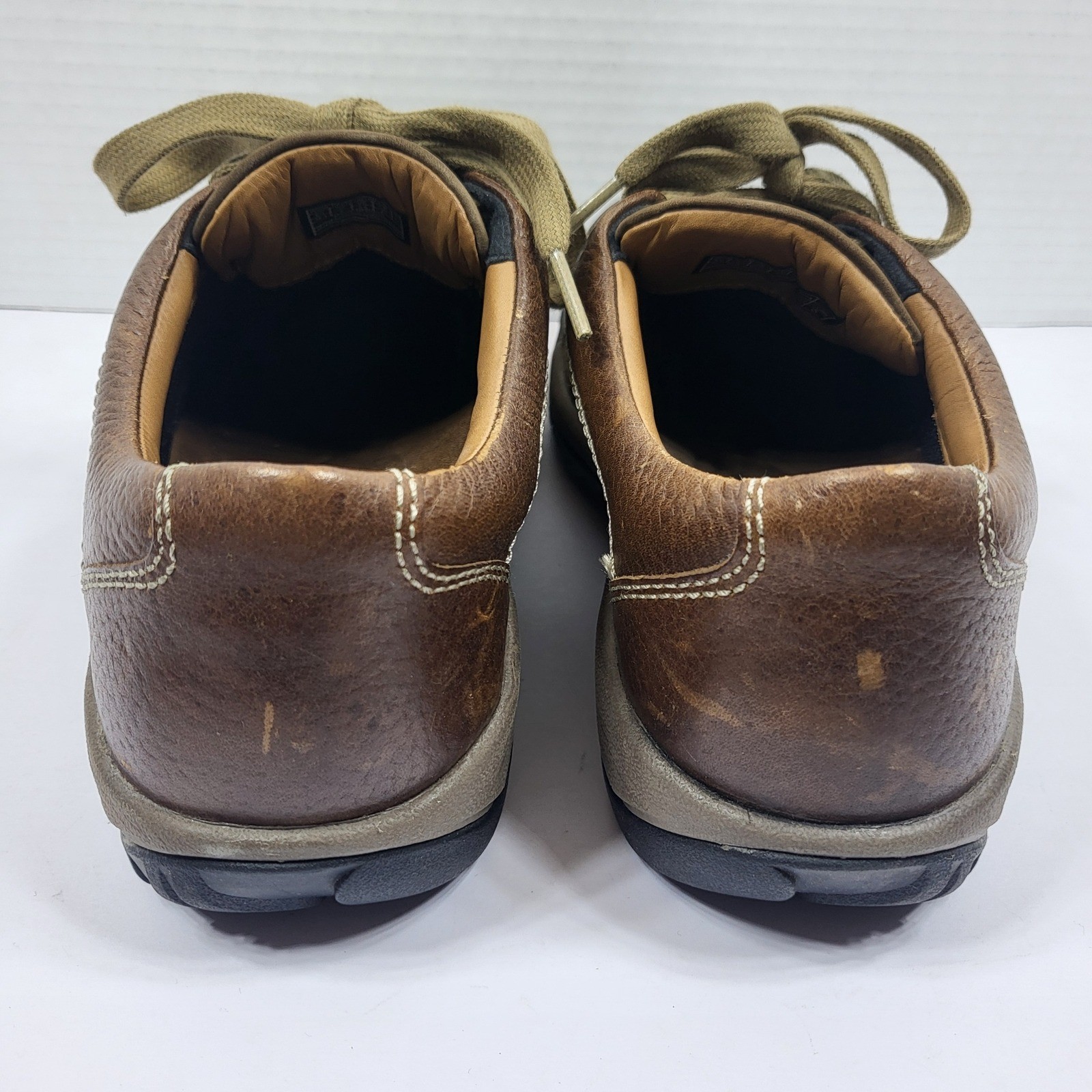 KEEN Women’s Presidio 1011401 Brown Leather Walking Hiking Shoes Comfort Size 8