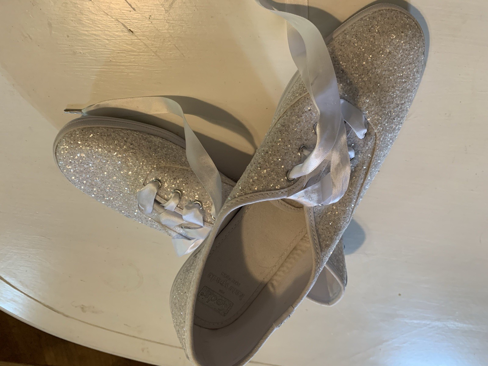Keds Kate Spade Champion Glitter Celebration Sneaker White Size 9.5