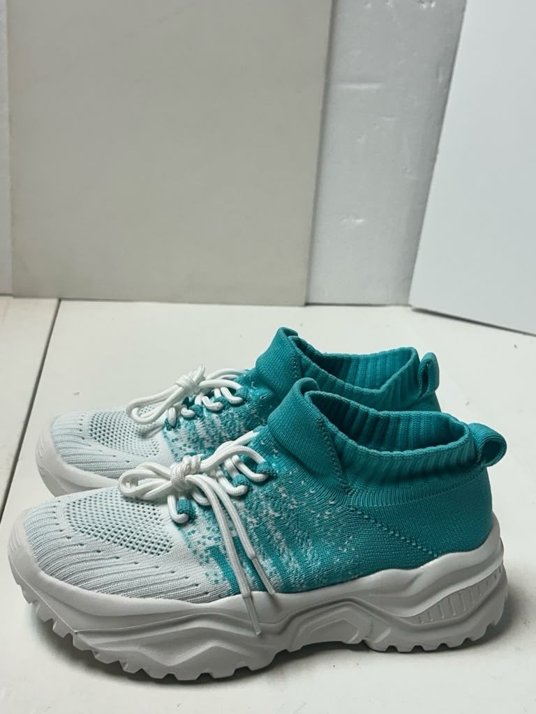 Nurse Babe Ortho Cloud Nursing Sneakers Shoes Women 7.5 Teal Blue