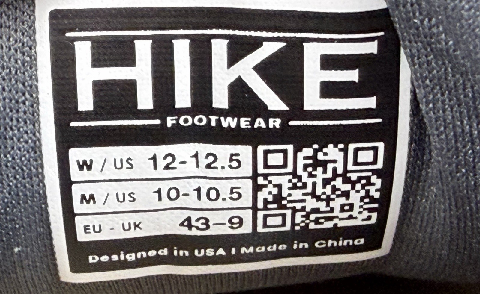 Hike Footwear HF Stride Ergonomic Barefoot Shoe Women’s 12/12.5
