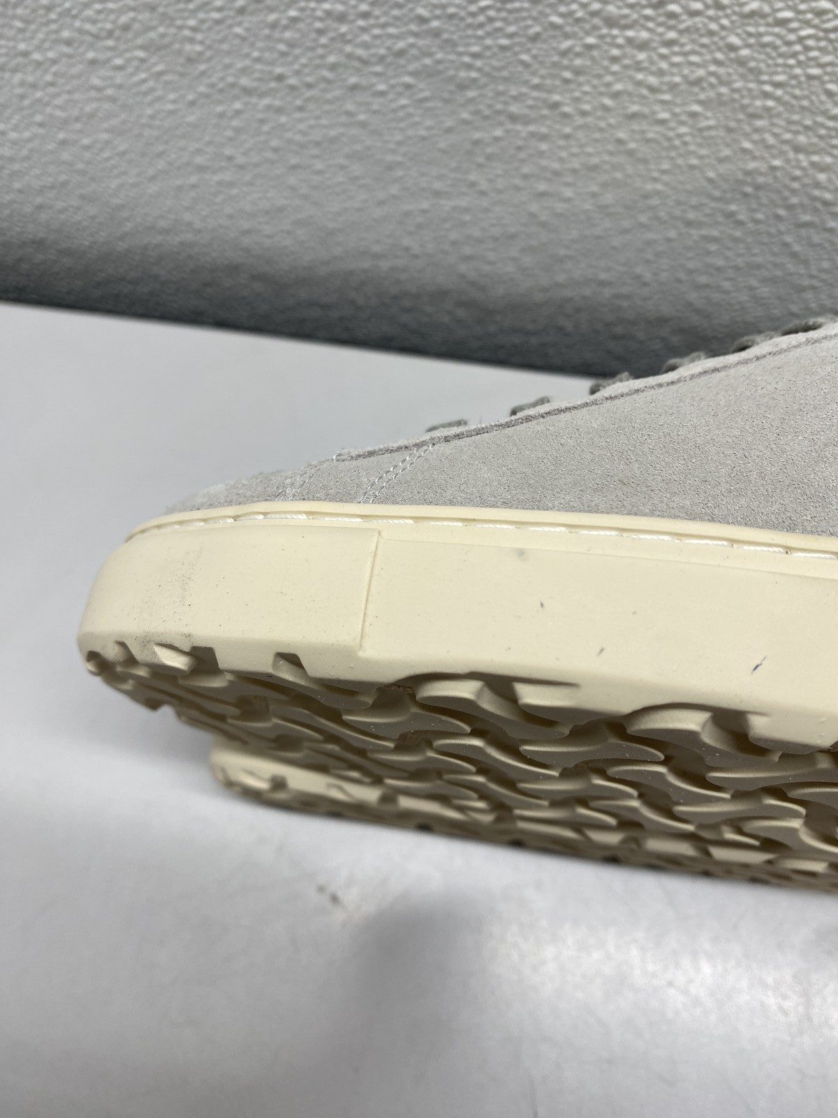 Birkenstock Unisex Bend Low Suede Leather Sneakers Size L 8, M 6 Stone Coin