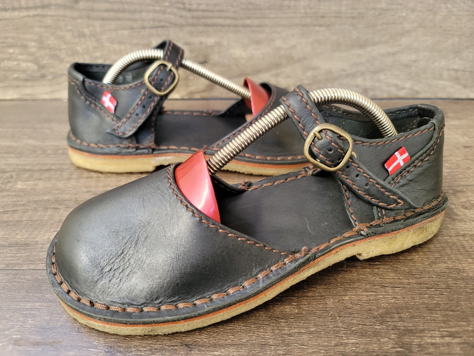 Duckfeet Mols Leather Mary Janes Shoes Womens Sz US 8 Duties Paid(USA)