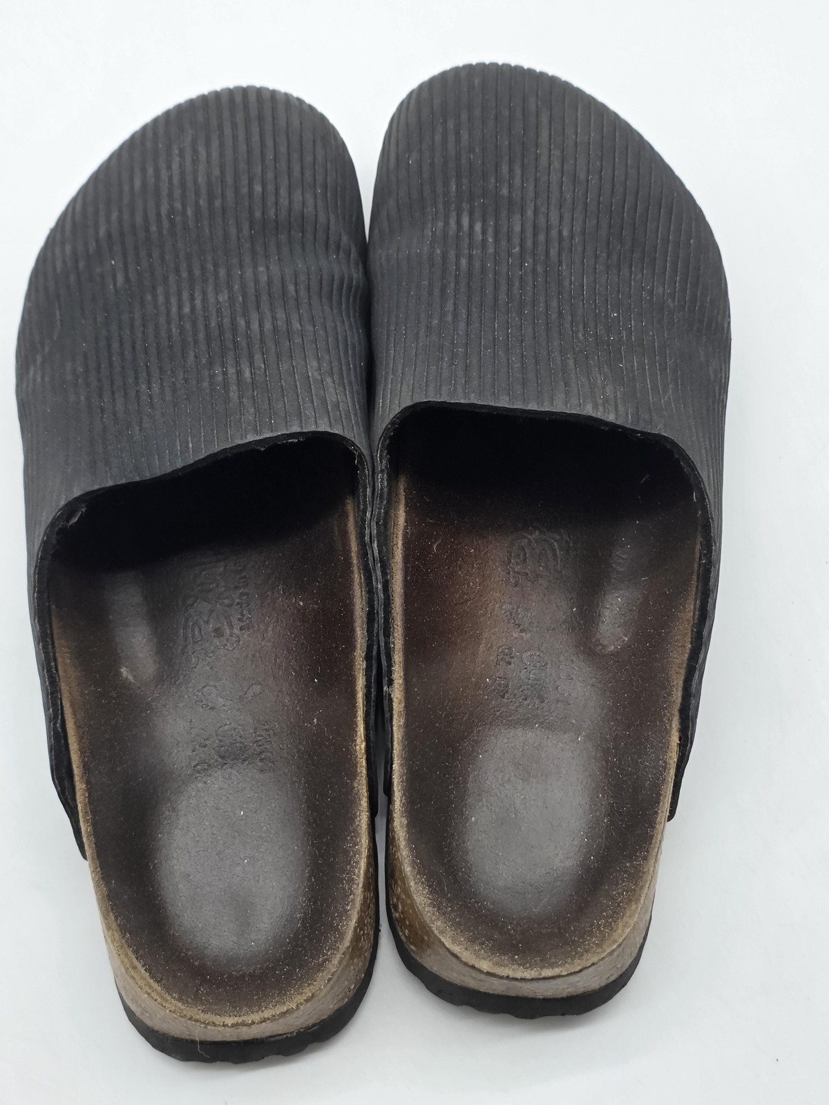 Birki’s Shoes Womens Size 9 Amsterdam Ribbed Corduroy Clog Comfort Casual Mules