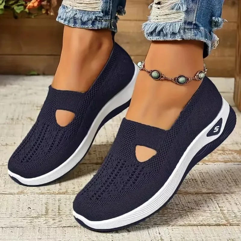 Women’S Casual Shoes Breathable Comfortable Orthopedic Shoes Non Slip Sneakers f