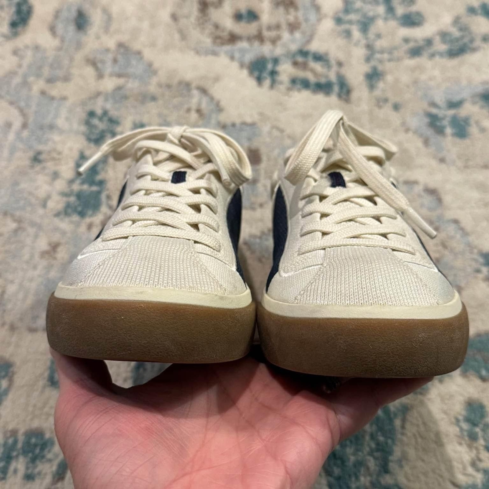 Rothy’s BlackBerry The Lace-Up Sneakers Size 8