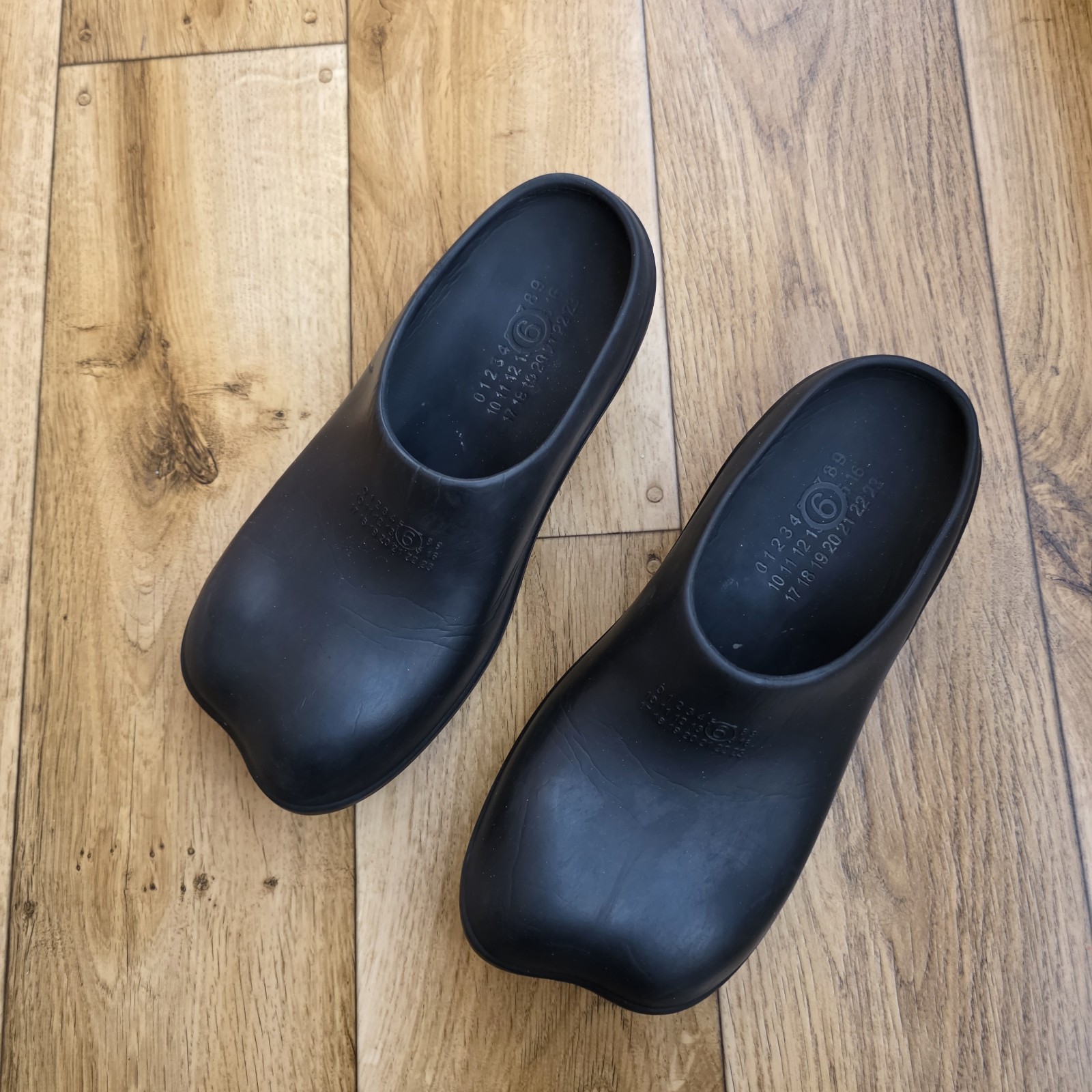 MAISON MARGIELA MM6 ANATOMIC EVA CLOGS EXTRALIGHT SIZE 39/40 EU, 9 US, 6.5 UK