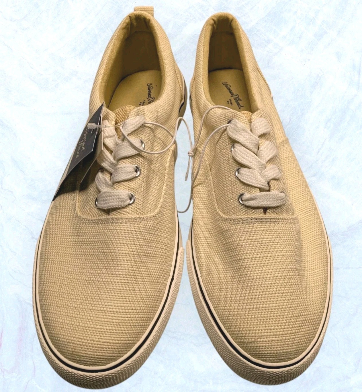 Universal Thread Yellow/Molly Canvas Lace Up Sneakers Women’s Size 10 NWOB