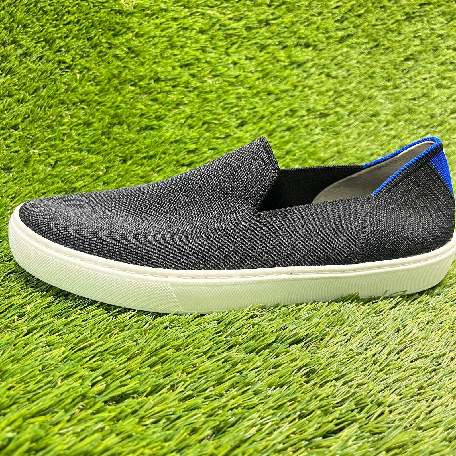 Rothy’s The Original Womens Size 9 Black Casual Walking Slip On Shoes Sneakers