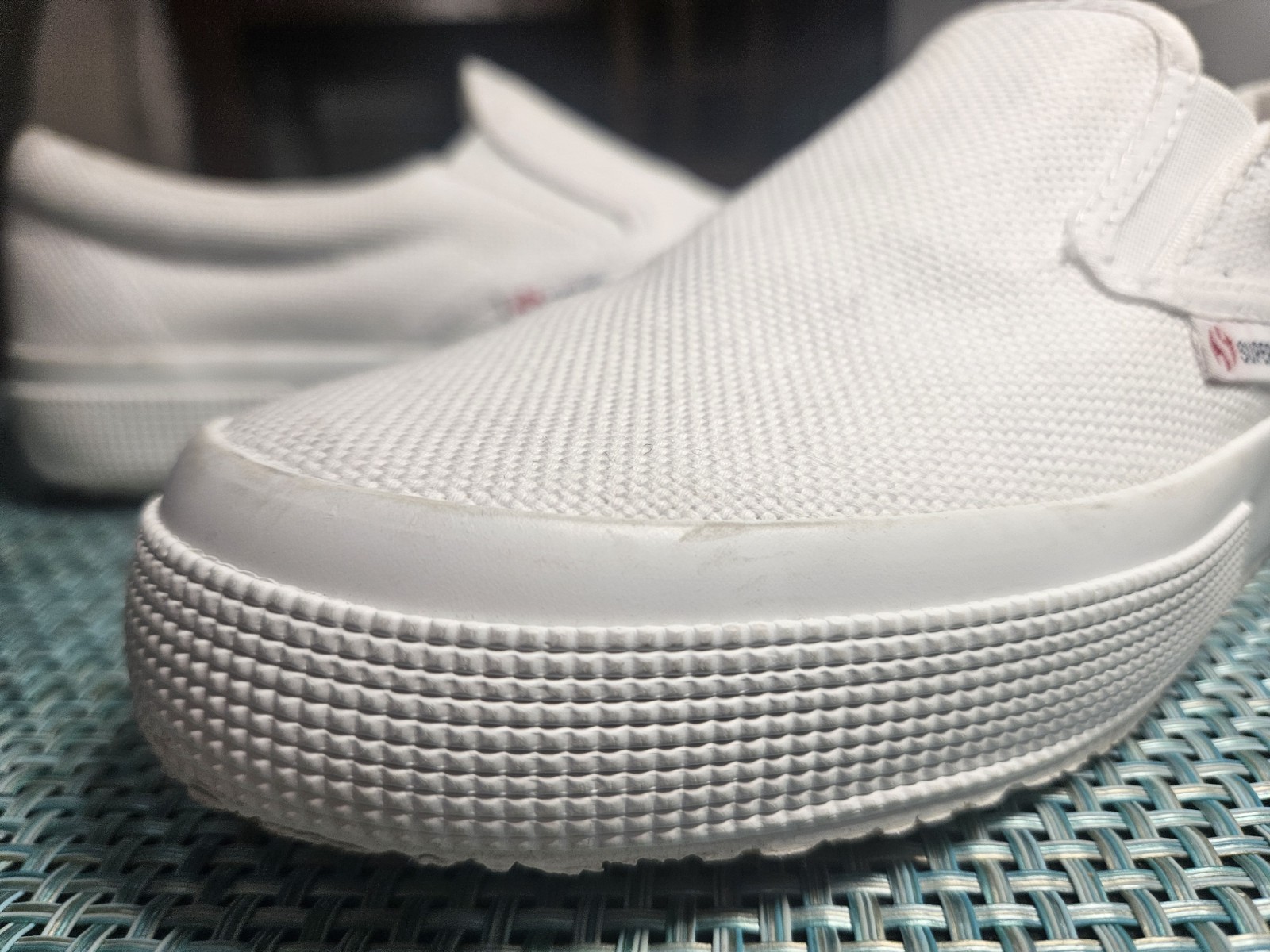 Superga Cotu Slip-on Canvas Sneaker Size W 6.5 M 5 EU 37 Pre-owned No Box