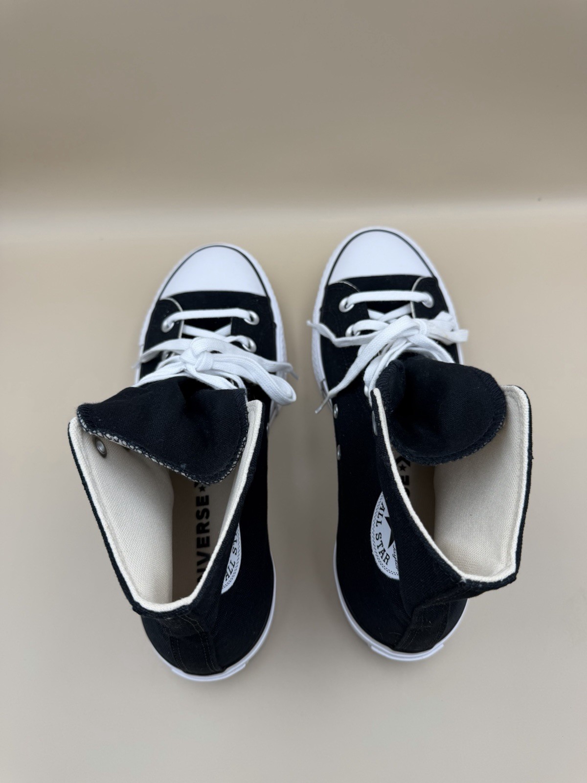 Converse Chuck Taylor All Star Lift Platform High Top Women’s 9 Black 560845F