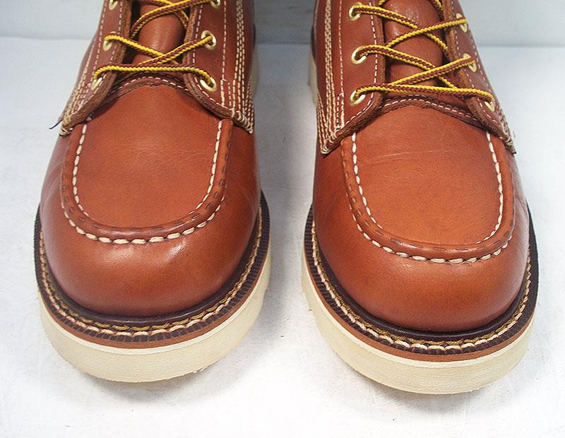 Thorogood Women’s 10.5 M Tan 6″ Moc Soft Toe Wedge Sole Work Boot