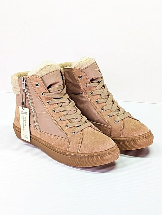 Cougar Women’s Dax Lace Up Zip Suede High Top Sneakers Size 11 (MSRP $140)