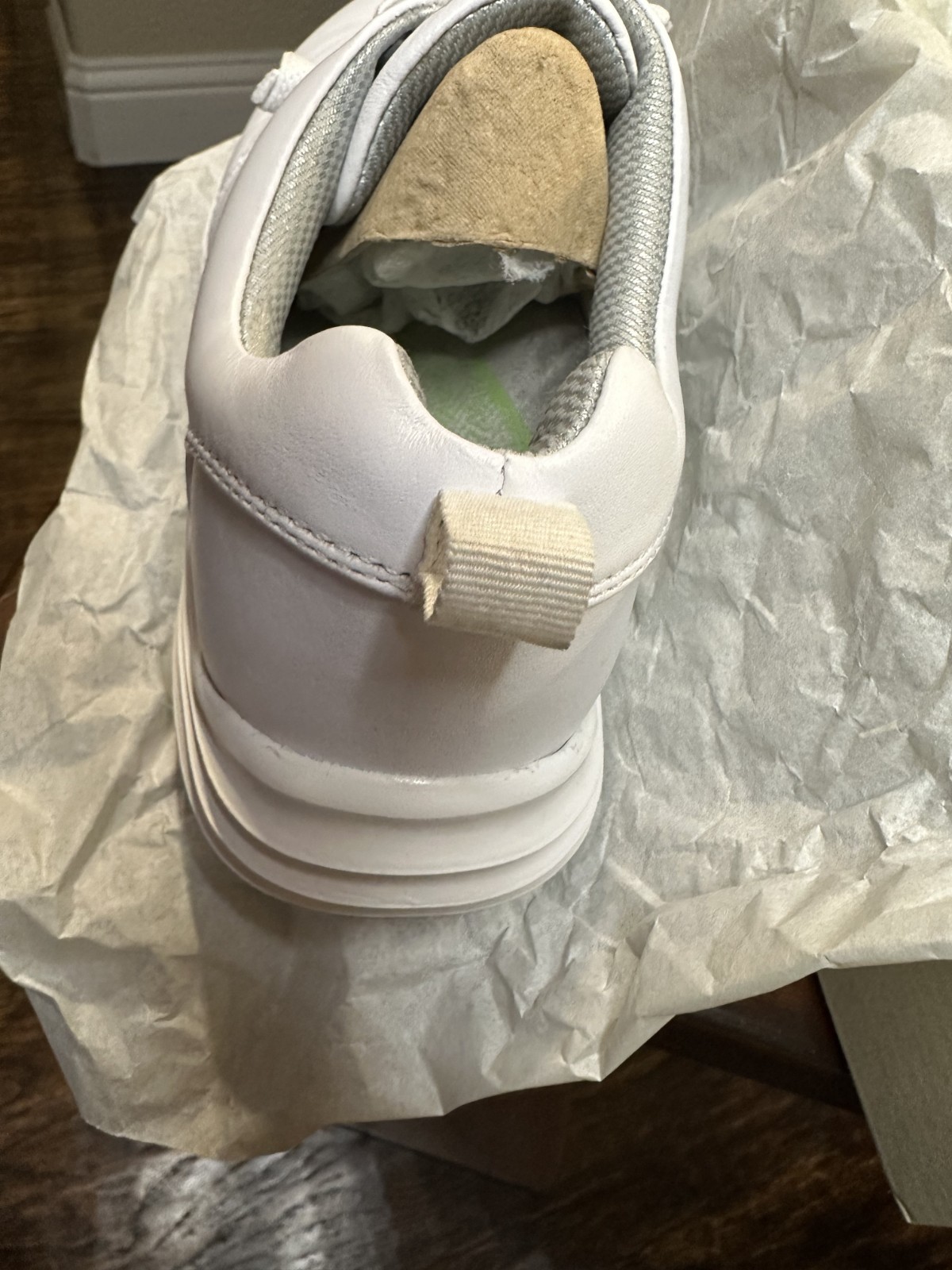 NurseMates Align Velocity White Leather Nursing Shoes Women 7M Slip Resistant