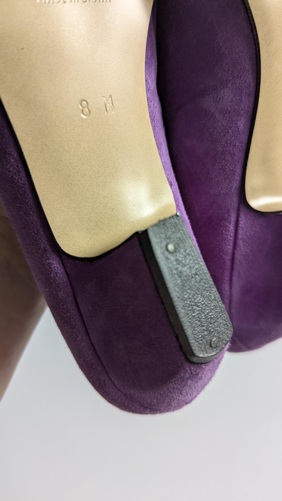 Deadstock Vtg 80’s 90’s Cha-Raye Spain Low Pumps Heels 8 Colorful Suede RARE