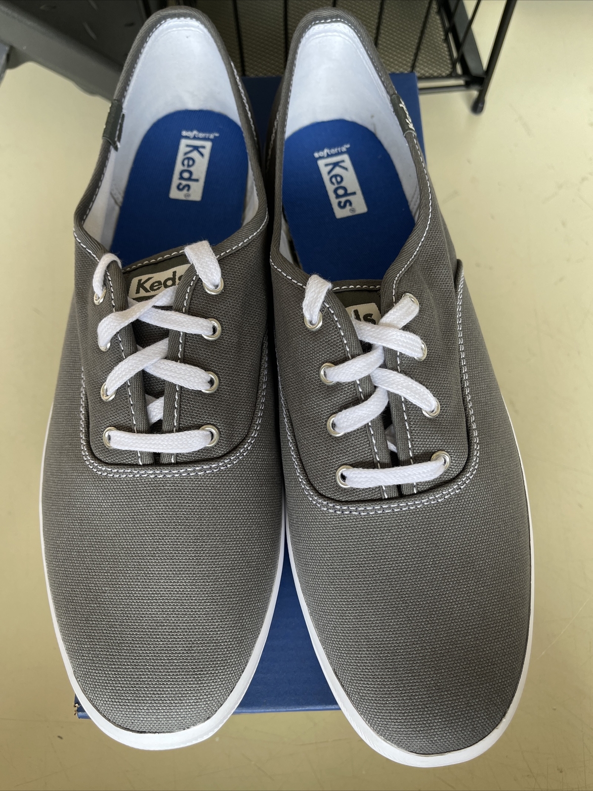 PICK SIZE/ Keds Women’s Champion GRAY Canvas Shoe