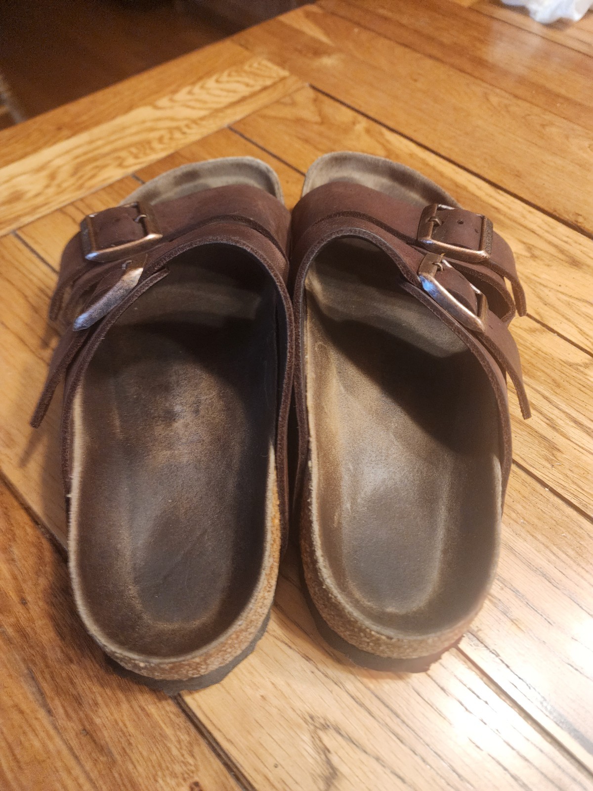 Birkenstock Arizona Soft Footbed Oiled Leather Sandals – Brown