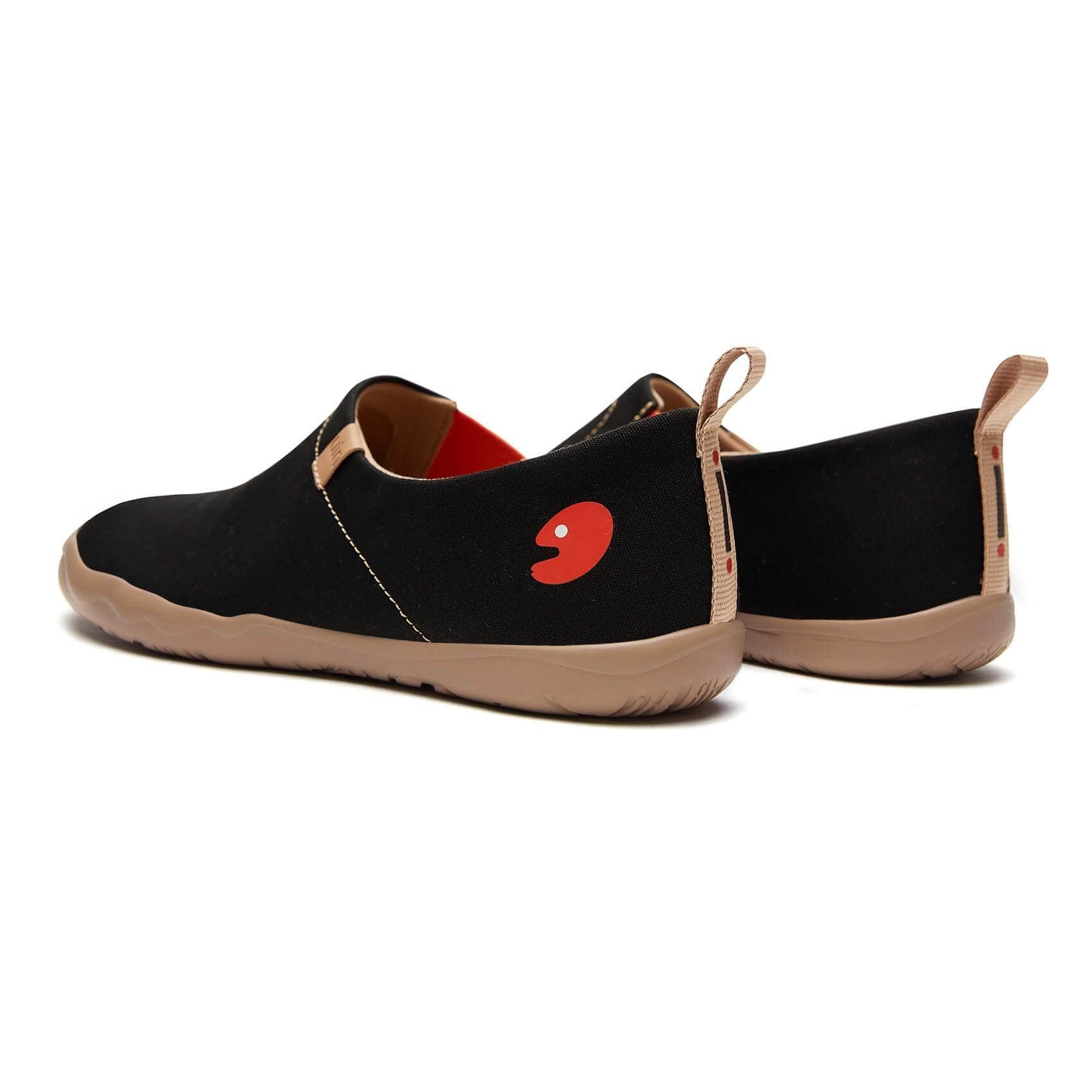 Women Size 5-12 UIN Slip On Shoes Canvas Comfortable Loafers “Toledo Black”