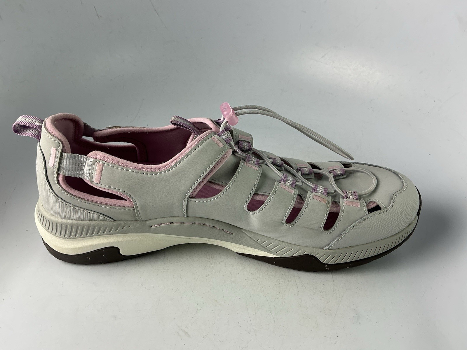 DANSKO MIA GREY Synthetic drawstring casual shoe Women’s SZ 42-12 US