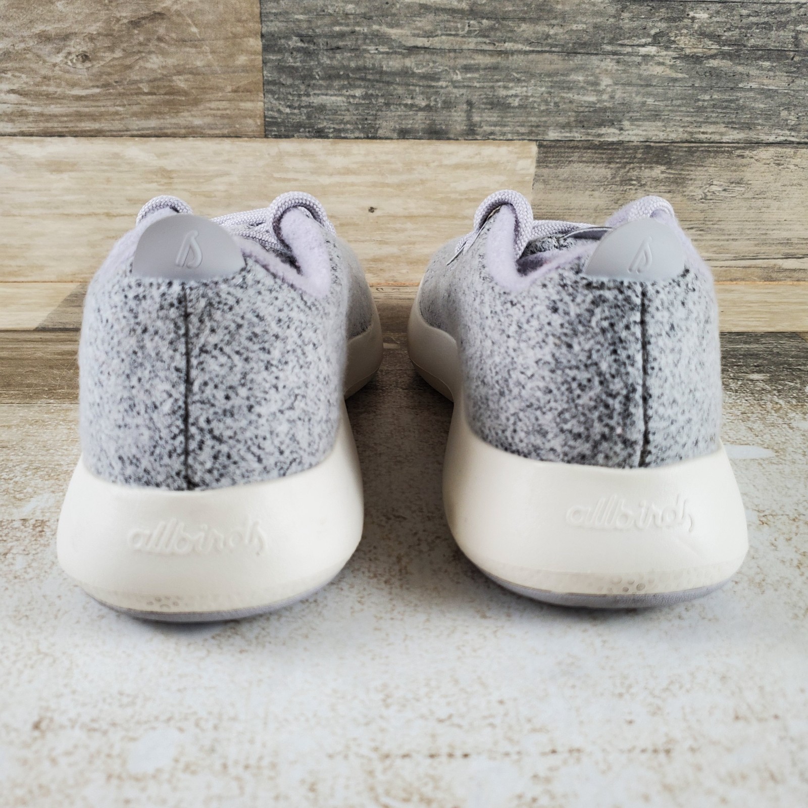 Allbirds Wool Runner Mizzles Womens Running Shoes Sz 9 Dark Gray Lace Up Sneaker