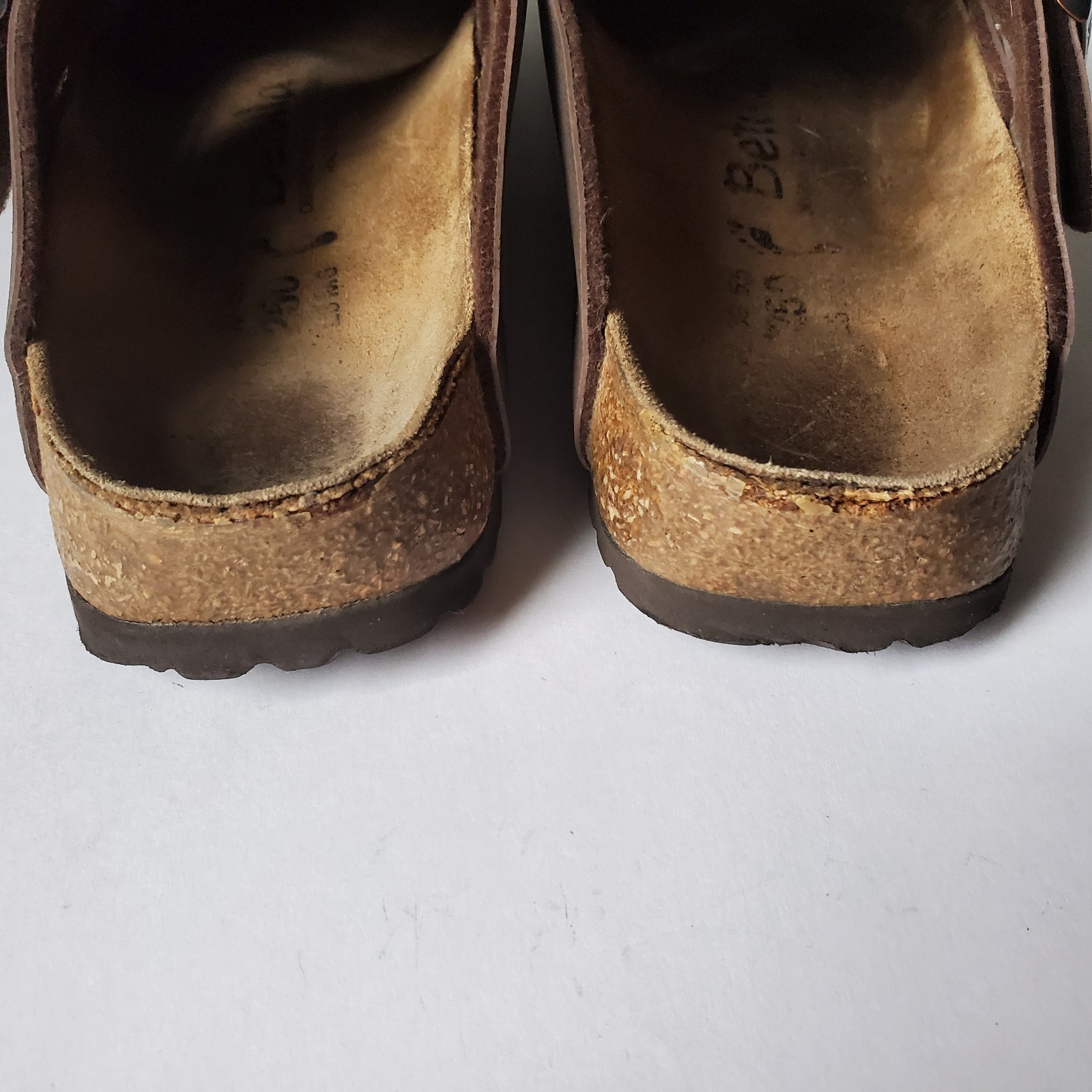 *Wear Birkenstock Betula Mocha Leather Clog Size 8 Ladies Men 6 Anatomic Footbed