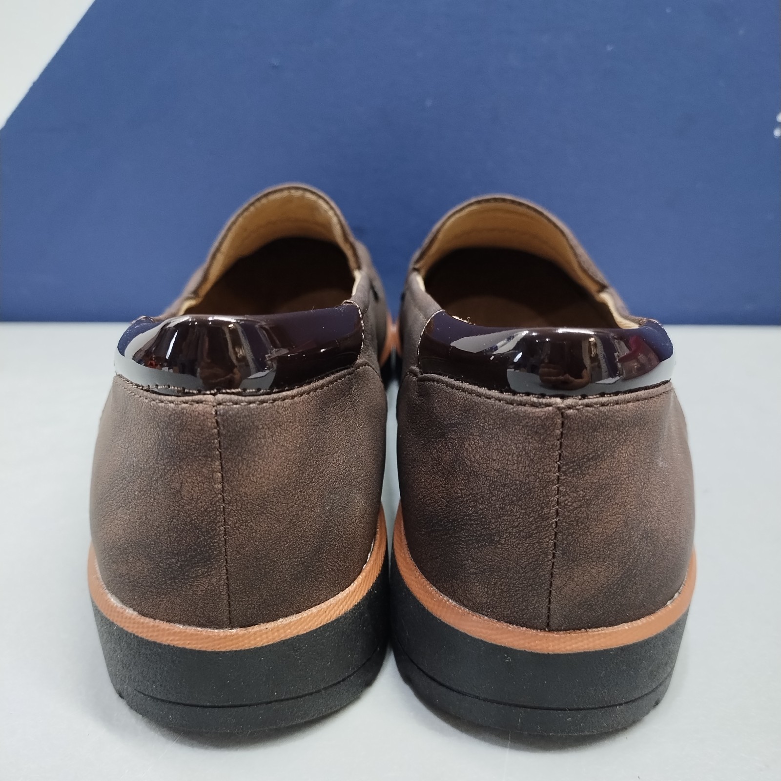 Dr. Scholl’s Nice Day Loafers Womens US 9M Brown Upper Synthetic Comfort Slip On